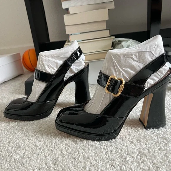 Sam Edelman Jildie in black patent - Picture 1 of 5